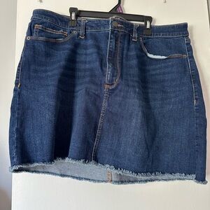 Denim Blue Skirt